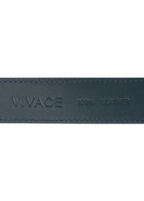 CROC BELT - BLUE