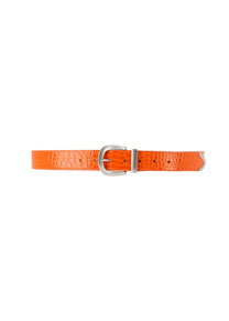 CROC BELT - ORANGE
