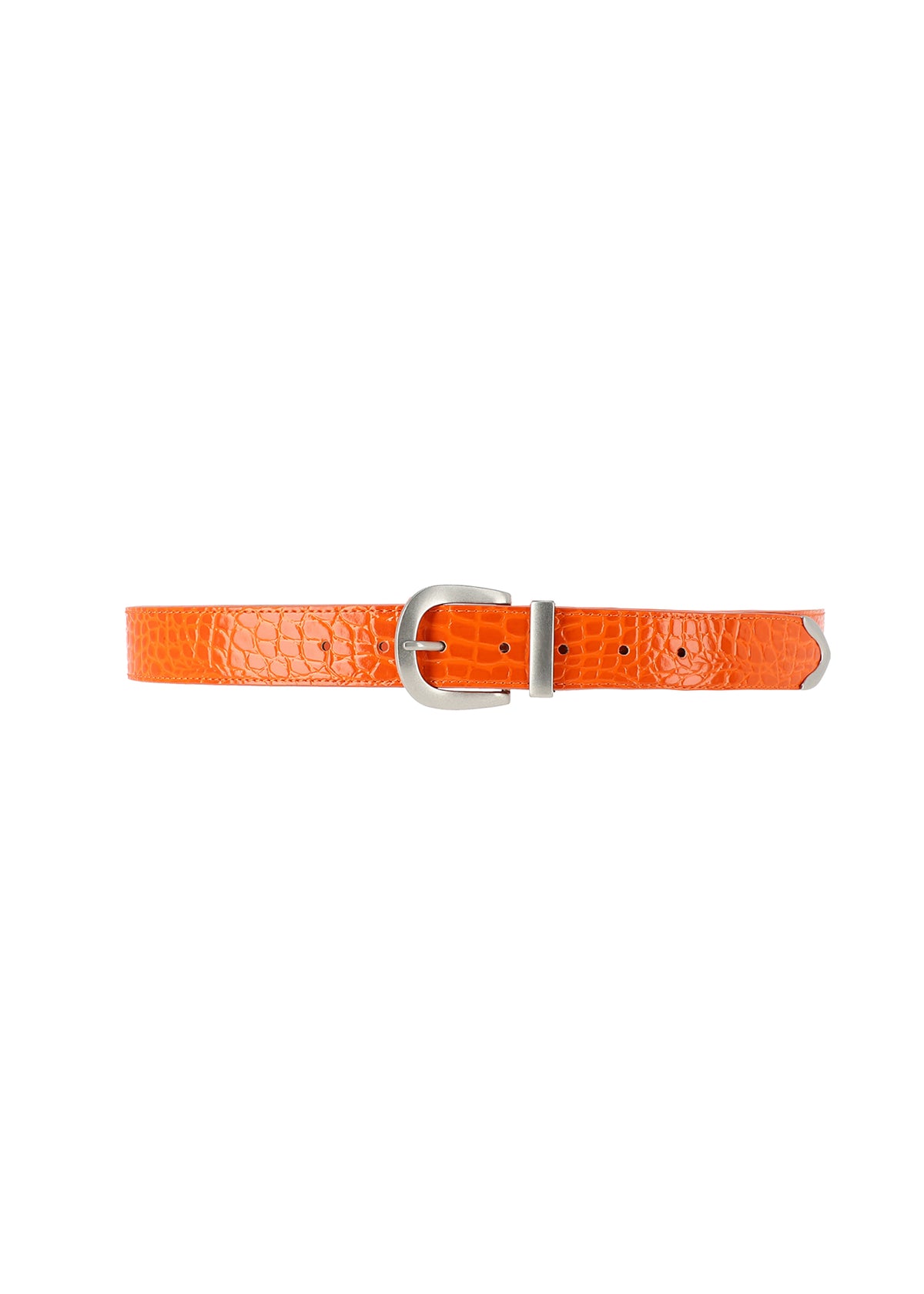 CROC BELT - ORANGE
