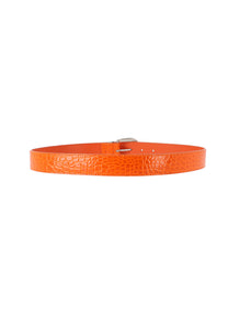 CROC BELT - ORANGE