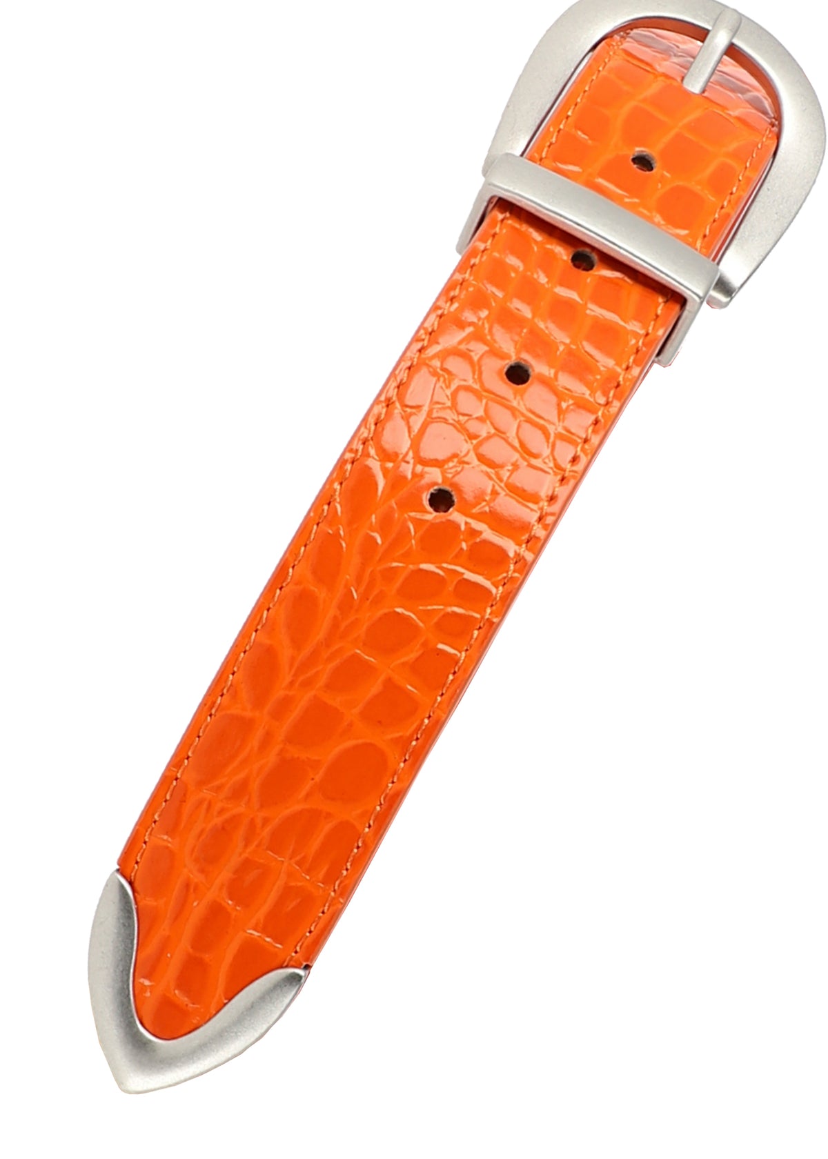 CROC BELT - ORANGE