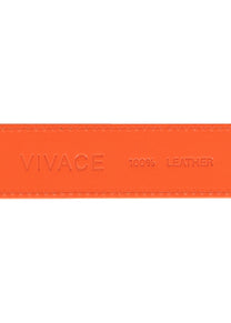 CROC BELT - ORANGE