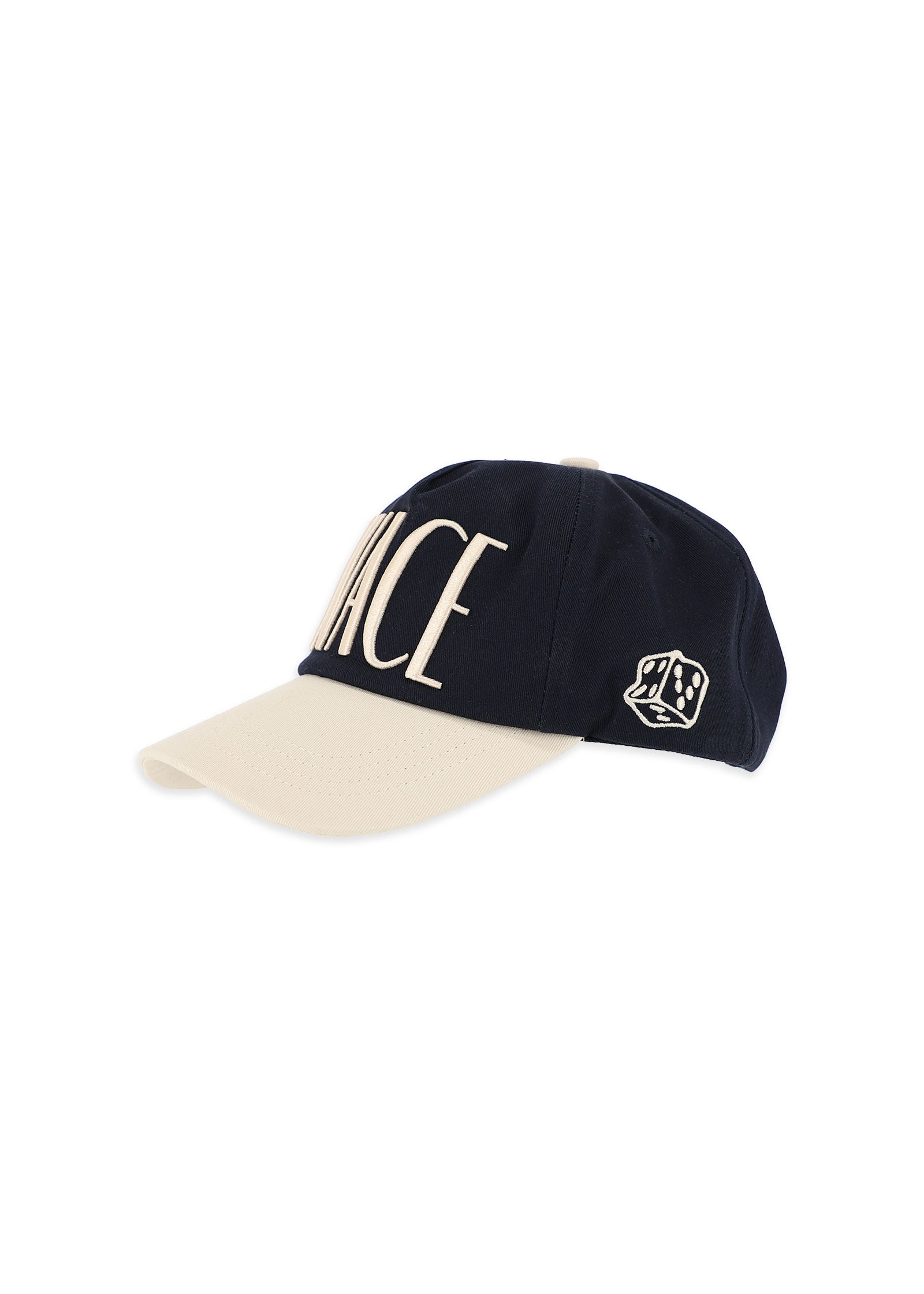TWO-TONE CAP - NAVY CREAM