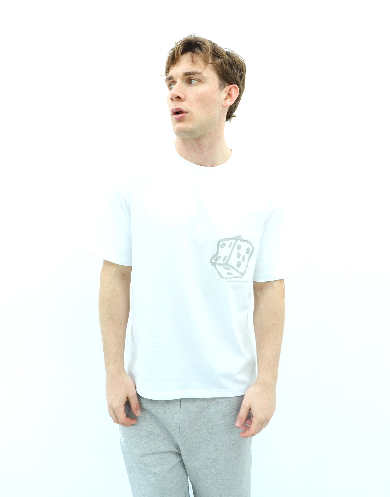 SIGNATURE POCKET TEE - WHITE